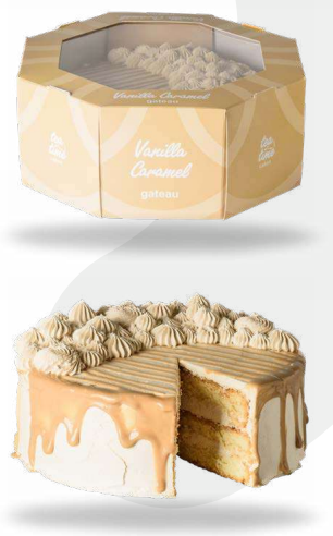 Gateau Cake - Vanilla Caramel