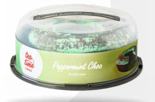 Bundt - Peppermint Choc Cake